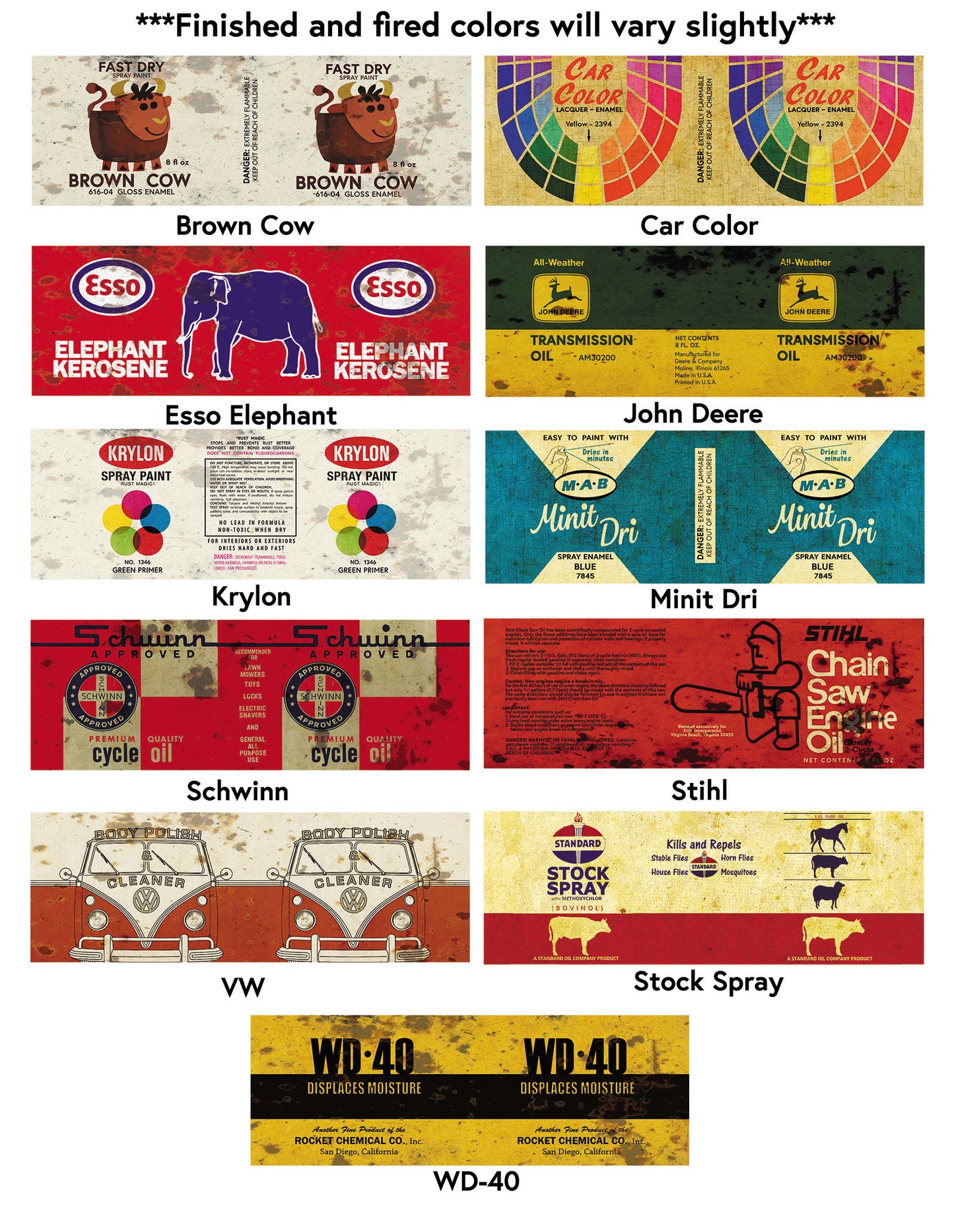 Porcelain "Choose Your Own" Cruet ( 8oz Spray Can)